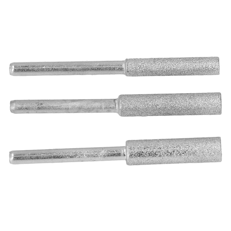 30Pcs Chainsaw Sharpener Stone 4.0mm 4.8mm 5.5mm Emery Grinding File