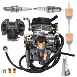 Lanigram 4WM-14101-03-00 Carburetor Fit for Yamaha Road Star XV1600 1999-2003 XV1700 2002-2014 Replace for 4WM-14101-13-00 With Intake Manifold