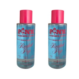 Victoria's Secret 2 New Victoria's Secret Pink Rocket Pop Fragrance Mist Body Spray Splash 8.4 Oz