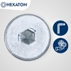 HEXATON M6 x 60mm Hex Socket Pan Head Screws -