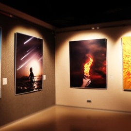 DEDC 6pcs Mini LED Spot Lights, 1W 5V 3000K Under Cabinet Lights, Mini Spotlights for Displays with Dimmer (Warm White-Pushbutton Switches-USB Plug)