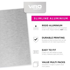 ViroDisplay® Fire Door Keep Shut Circular Aluminium Signs – 75 x 75mm – Outdoor Suitable – Durable Printed Surface – Available in 1, 3, and 10 Packs (Pack of 10)