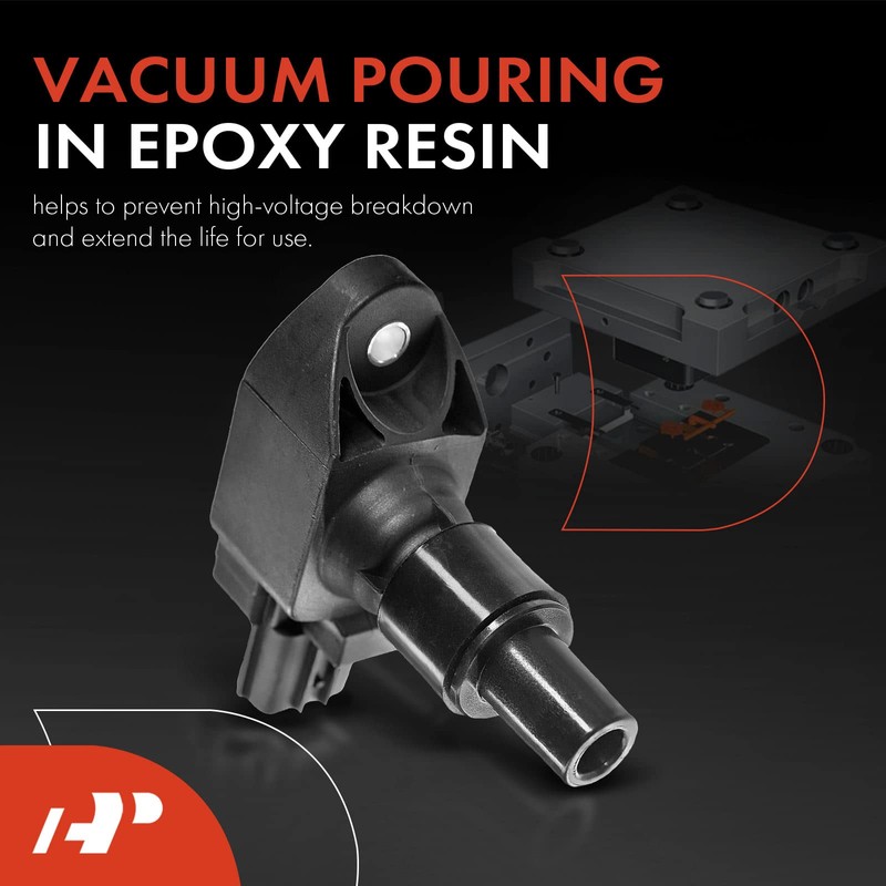 A-Premium Paquete de bobina de encendido compatible con Mazda RX-8