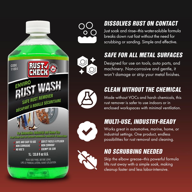 Rust Check Enviro Rust Wash – Heavy Duty Iron Remover