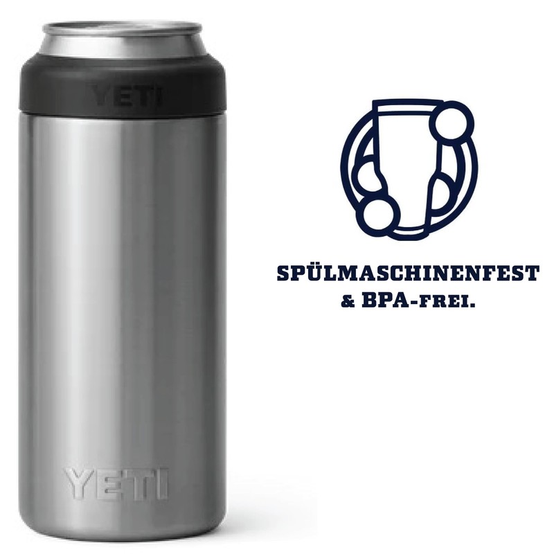 YETI Rambler Colster Can Insulator, Stainless Steel, 250 ml