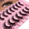 7 Pairs Fairy Eyelashes (7P-ZD-72)