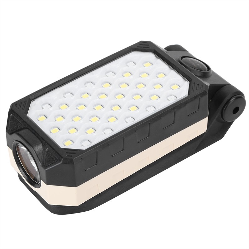 Portable LED Work Light USB Rechargeable Folding Working Lamp Flashlight