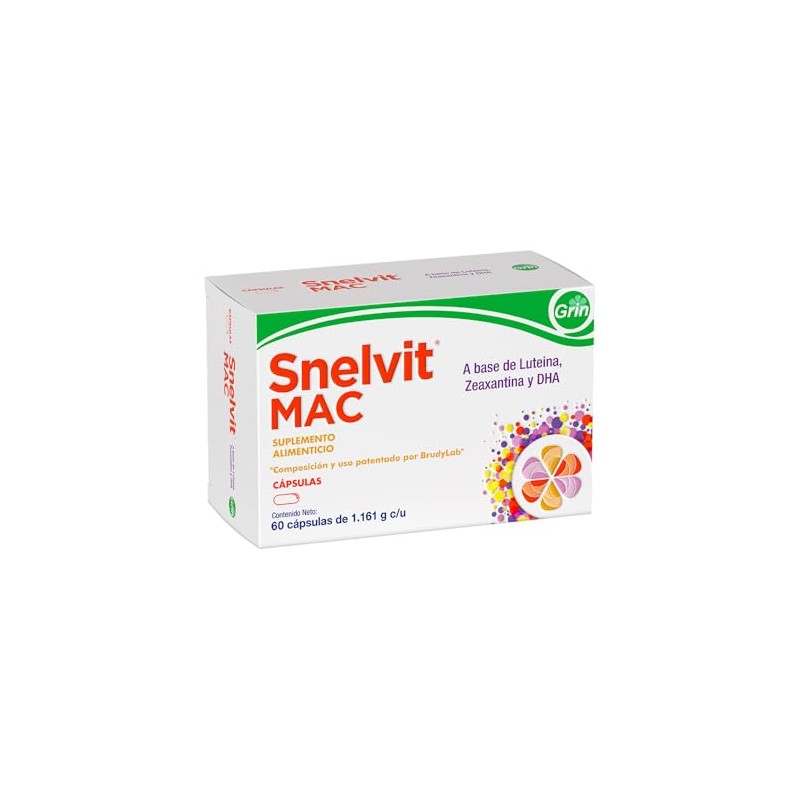 Snelvit Mac Oftálmico Con 60 Cápsulas