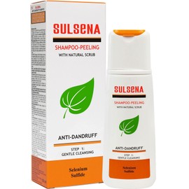 Sulsena SULSENA Anti-Schuppen Shampoo Mit Natürlichem Peeling - Für Männer und Frauen - Gegen Schuppenflechte und Schuppen - Effektiv