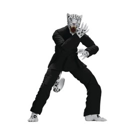 Icon Heroes Zoo Jitsu: Shadow The Snow Leopard (Black Gi) 6-Inch Action Figure
