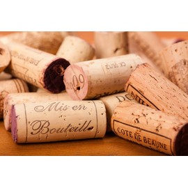 Premium Recycled Corks, Natural Wine Corks From Around the World - 50 Count