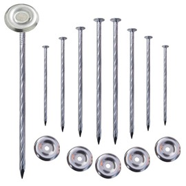 Patio Rug Stakes Outdoor Rv Rug Stakes High Temperature Quenching 8in Pack of 20