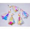 7 Designs Aurora Borealis AB Iridescent Chandelier Drops Droplets Cut