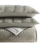 Vera Wang - Queen Quilt Set, Velvet Bedding with Matching