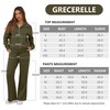 GRECERELLE Tracksuit Womens Full Set Autumn Lounge Wear Sets for