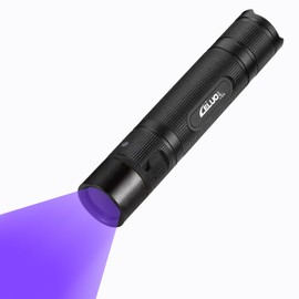 LELUOHQ Black Light, 365nm UV Flashlight, USB Type-C LED Flashlight, Light for Pet Urine Detection, Handheld UV Flashlight for Resin Pet Urine Nails Money Outdoors Hunting
