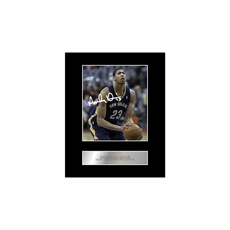 Anthony Davis Signed Mounted Photo Display New Orleans Pelicans #1