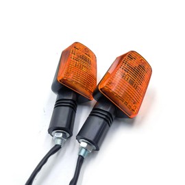 VRWEARE 2pcs Motorcycle Turn Signals Light Fit for Suzuki DR350 DR650 DR125 DR200 DR250 DR350 DR650 GSXR 750 1100 High Brightness
