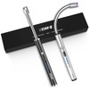 VEHHE Candle Lighter, 2 Pack Rechargeable Electric Lighter with LED