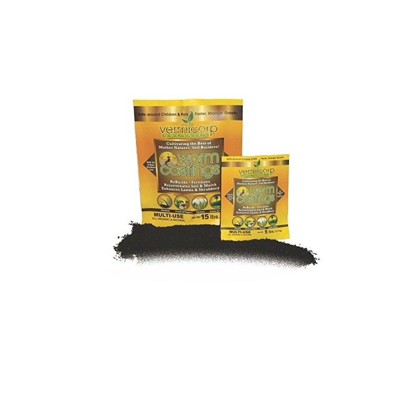 Organic Worm Castings (15lbs)