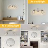 WILON Industrial Track Lighting Kit, 2 Light Modern Track Lighting