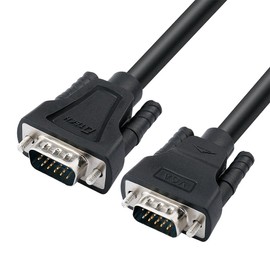 DTECH VGA Male to Male Computer Monitor Cable Cord 1080P High Resolution for Projectors HDTVs Displays 3 feet