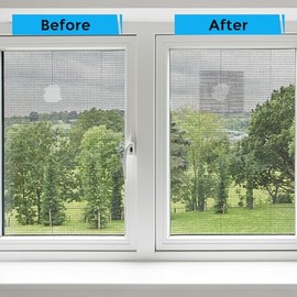 Secopad Secopad Black Window Screen Repair Tape, 2 in X 30 FT (360IN) Screen Repair Kit for Windows or Doors, Strong Adhesive Fiberglass Mesh Patch Tape