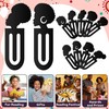 Laffact Black Girls Read Acrylic Bookmarks, 18Pcs Plastic Marker for