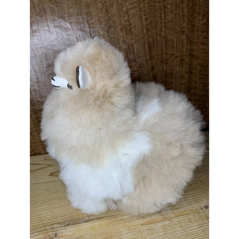 Collectible original Hand Made Real Wool Alpaca / Llama Figurine