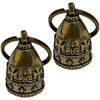 S-NET Biker Amulet Guardian Bell Brass Charm Traffic Safety Ring