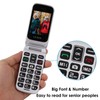 LESIA 4G Folding Mobile Phone for Seniors without Contract with