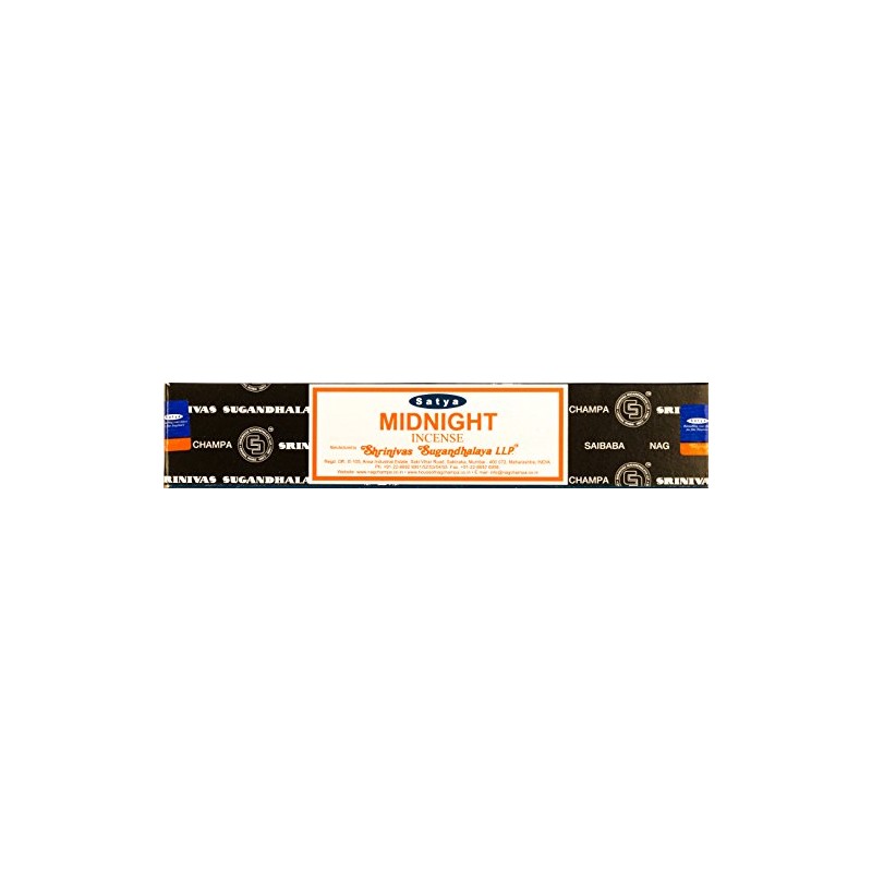 ETHNICITI Satya Nag Champa Genuine Midnight 15g Incense Sticks 1