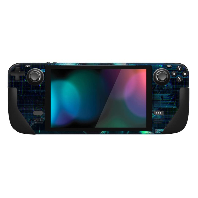 PlayVital Full Set Protective Skin Decal for Steam Deck LCD,
