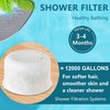 Citivisoivd Shower head filter replacement filter cartridge compatible with all