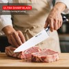 MAD SHARK Kitchen Knife Set, Ultra Sharp Chef Knife Set