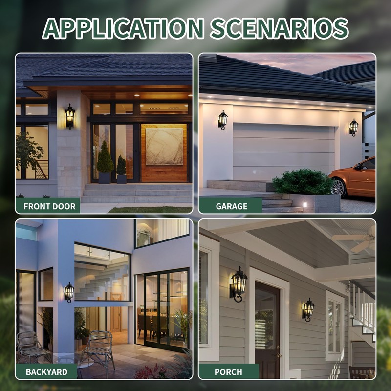 Kainozoic Motion Sensor Dawn to Dusk Outdoor Sensor Light Fixture