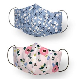 Kanguru Kanguru Unisex's GREEN MASK FACE, Multi-coloured, ADULTS