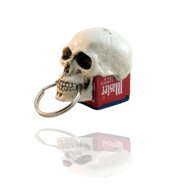 BawdyPartz Made in USA Skull Pool Billiards Cue Chalker Holder Chalk joint protectors 29-CC