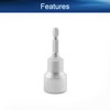 Utoolmart 1/4" Quick-Change Hex Shank 17mm Setter Impact Nut Driver