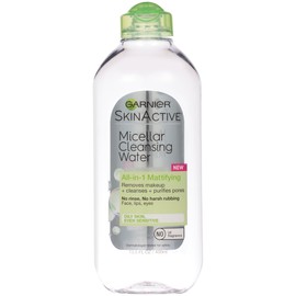 Garnier SkinActive Micellar Cleansing Water Mattifying for Oily Skin, 13.5 fl. oz.
