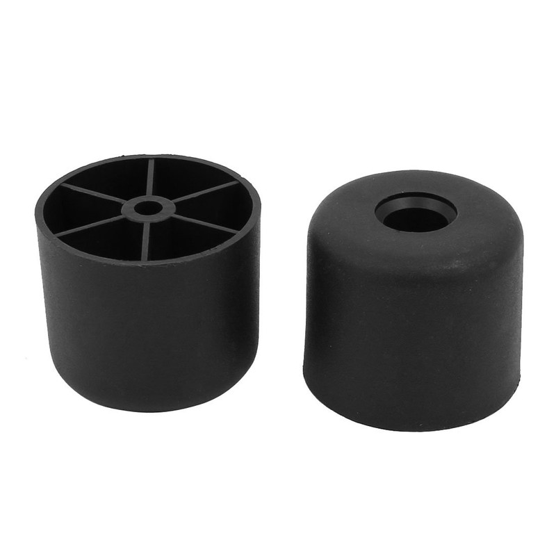sourcing map 5Pcs 50mm Diameter 40mm Height Cabinet Sofa Leg