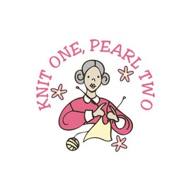 CafePress Knitting Grandmother Female Hobby Stars 10" Wall Clock for Livingroom, Kitchen, or Office