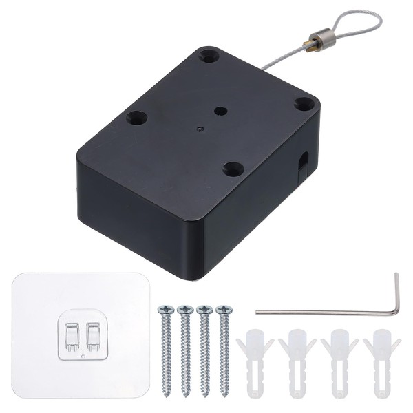 sourcing map Punch Free Automatic Sensor Door Closer Forceful Automatic