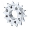 2Pcs Sprocket Gear Aluminum Anodic Oxidation Gears for Robots Machinery