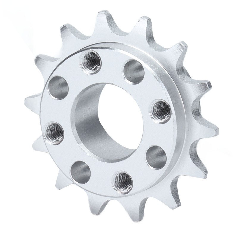 2Pcs Sprocket Gear Aluminum Anodic Oxidation Gears for Robots Machinery