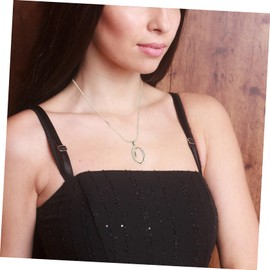 SAFIGLE 4pcs Elegant Letter o Necklace Pendant Necklace for Women Fashion Jewelry for Teen Girls