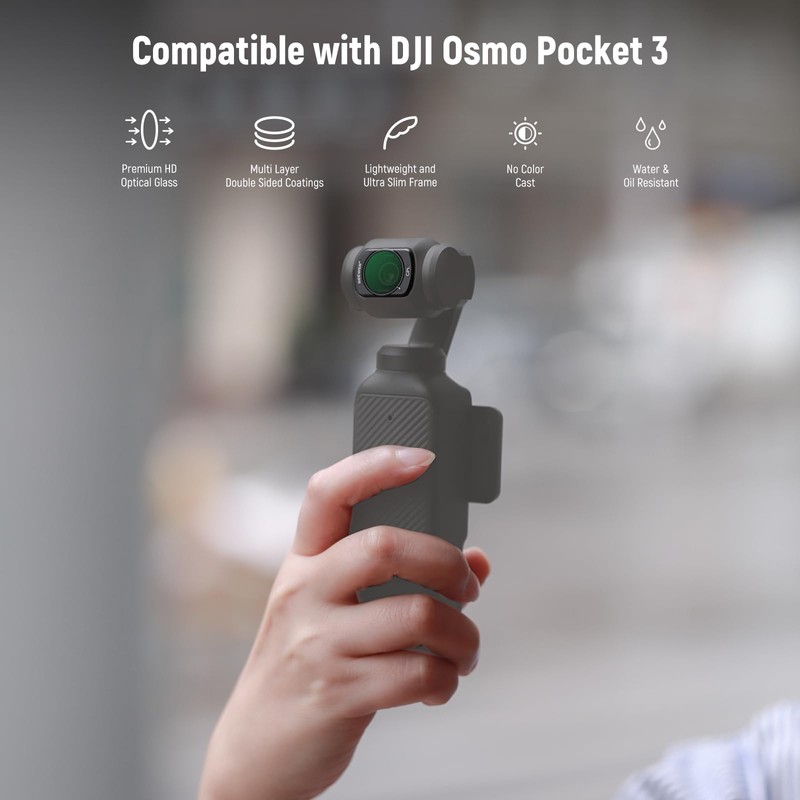 NEEWER CPL ND Filter Kit Compatible with DJI Osmo Pocket
