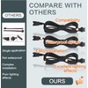 Rock Light Extension Wire 4 Pin 8 Pcs 4 Pin