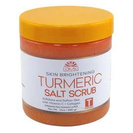 Okay Turmeric Salt Scrub 24 Ounce Jar