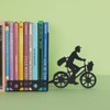 Balvi Bookend Postman Black colour Decorative Metal
